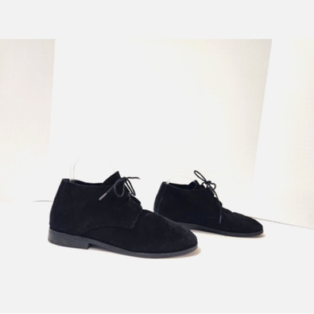 Eileen Fisher Baret Black Suede Shoes